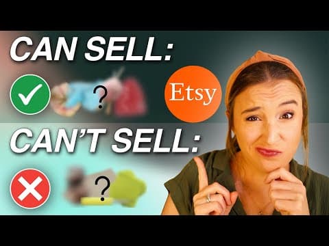 Etsy just made MASSIVE changes to what can be sold (it's shocking 😳) thumbnail