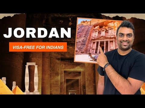 Jordan is VISA FREE for Indian Passport Holders || Full Information thumbnail