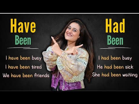 PRESENT PERFECT or PAST PERFECT? Let's compare and learn - English Tenses thumbnail