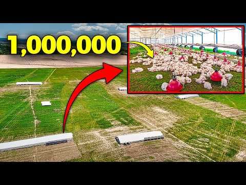 Raising Over a MILLION Chickens a Year | Pasturebird Farm Tour thumbnail