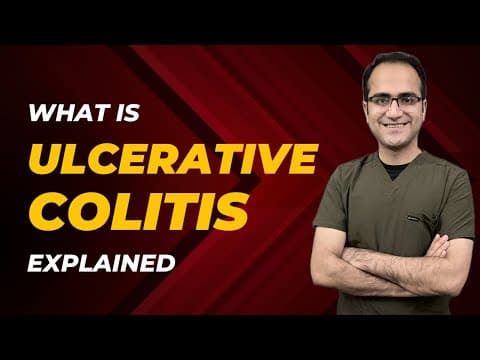 Ulcerative colitis Symptoms, Pathology, Diagnosis, Medicine Lecture USMLE NEETPG thumbnail