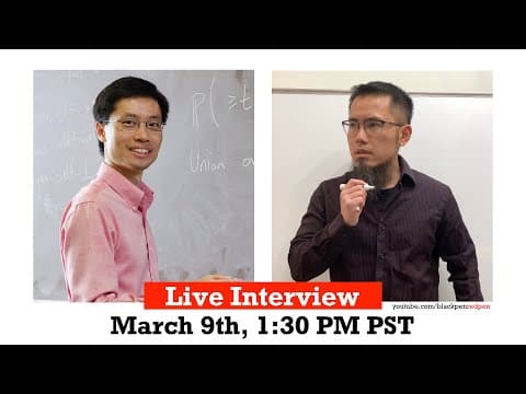 An Afternoon With Professor Po Shen Loh thumbnail