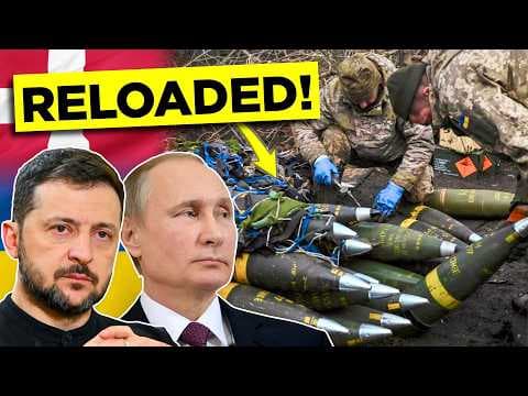 Putin Is in BIG Trouble! Denmark UNLEASHES Huge Artillery Package thumbnail