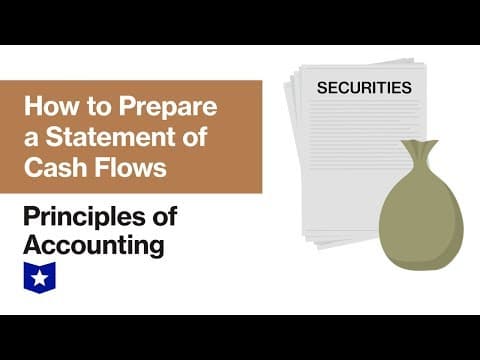 How to Prepare a Statement of Cash Flows | Principles of Accounting thumbnail