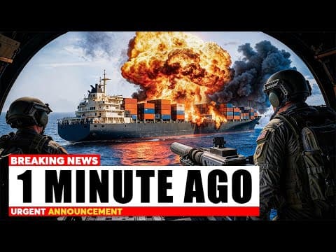 U.S. Navy & Marines Strike Venezuelan Cartel Boat – Then This Happened… thumbnail