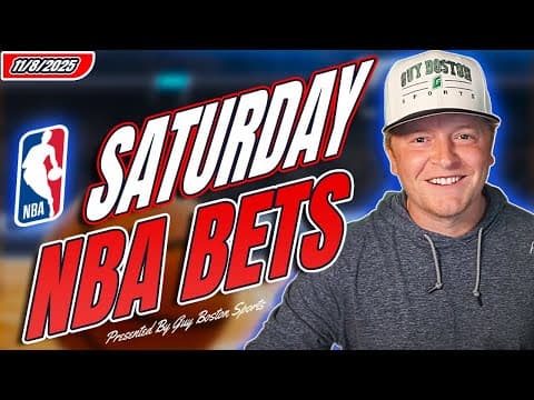 NBA Picks Today 11/8/2025 | FREE NBA Best Bets, Predictions, and Player Props thumbnail