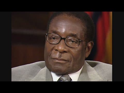 2001: 60 Minutes' interview with Zimbabwe's Robert Mugabe thumbnail