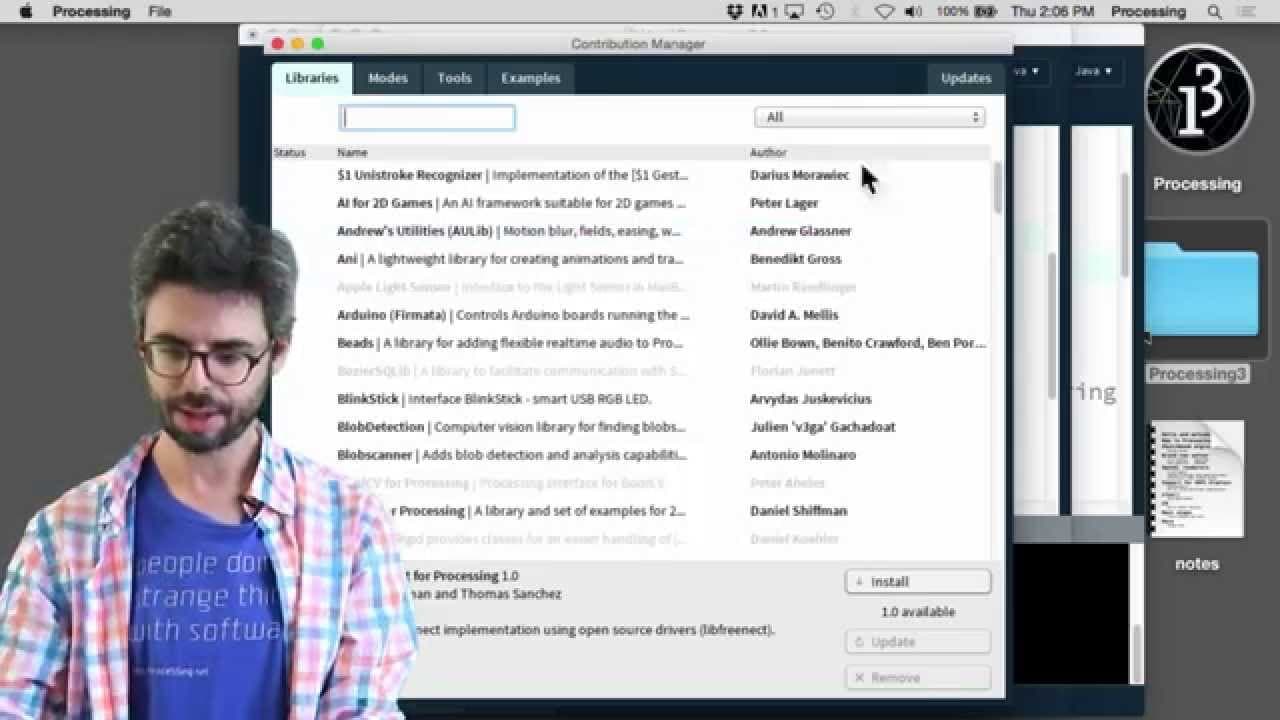YouTube video player