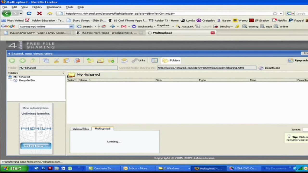 YouTube video player