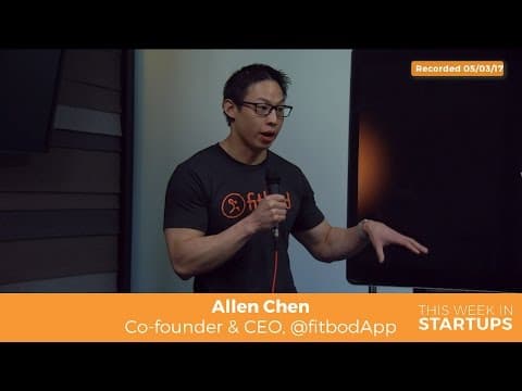 FitBod on bldg interest from investors for machine learning fitness app by bootstrapping to success thumbnail
