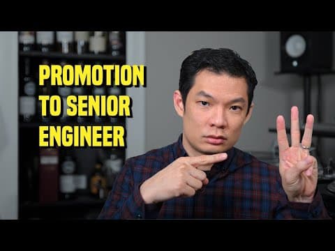 Three Things Preventing Your Promotion to Senior Engineer (from a Principal at Amazon) thumbnail