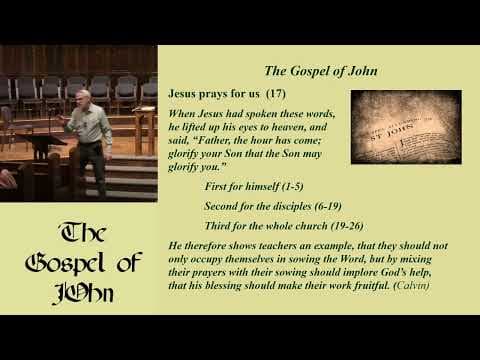 42. Jesus prays for his disciples (John 17, 3/17/2024) thumbnail