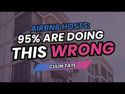 Quick Take - Property Optimization Insights with with Airbnb Superhost Culin Tate thumbnail