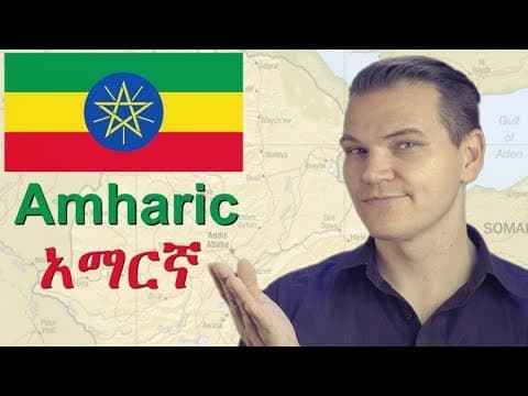 Amharic - A Semitic language of Ethiopia thumbnail