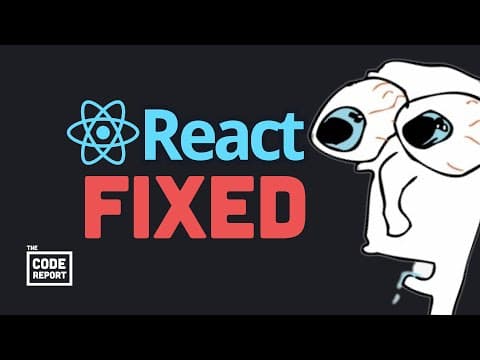 They made React great again? thumbnail