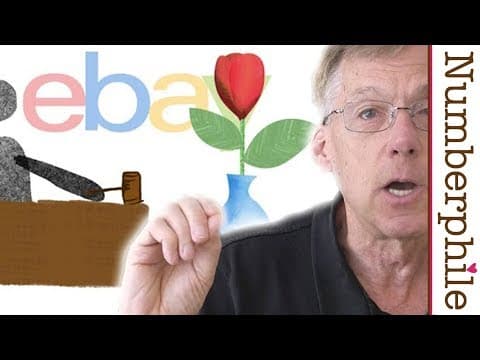 The Ideal Auction - Numberphile thumbnail