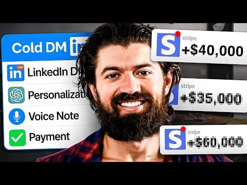 Alex Hormozi’s $100M LinkedIn Outreach Strategy thumbnail