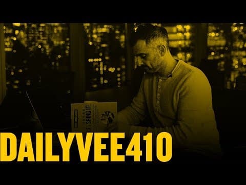 Crushing It! Book Launch Day | DailyVee 410 thumbnail