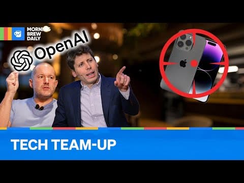 OpenAI Drops $6.5B To Kill the iPhone? thumbnail