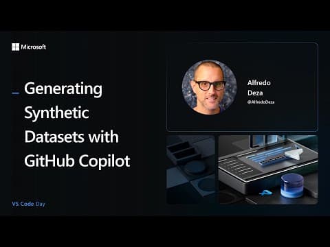 Generating Synthetic Datasets with GitHub Copilot thumbnail