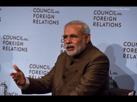 Indian Prime Minister Narendra Modi on India’s Economy and U.S.-India Relations thumbnail