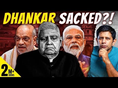 What Forced Jagdeep Dhankhar To 'Quit' As Vice President? | Crisis Brewing In BJP? | Akash Banerjee thumbnail