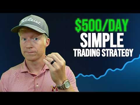 How I Make $500 a Day Trading Stocks (Extremely Simple) thumbnail