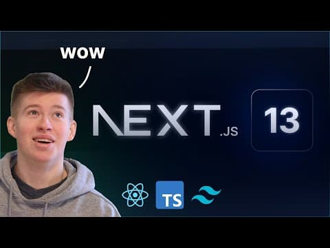 Master NextJS 13: Build and Deploy a Modern Full-Stack App in Just 5 Hours! thumbnail