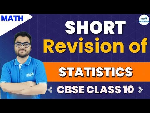 Statistics - Short Revision || CBSE Class 10 Mathematics || Infinity Learn Class 9&10 thumbnail