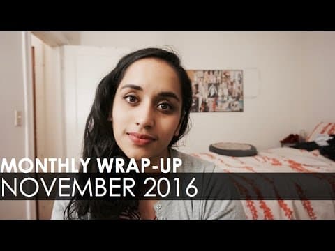 November 2016: Romance & Non-Fiction Edition | MONTHLY WRAP-UP thumbnail