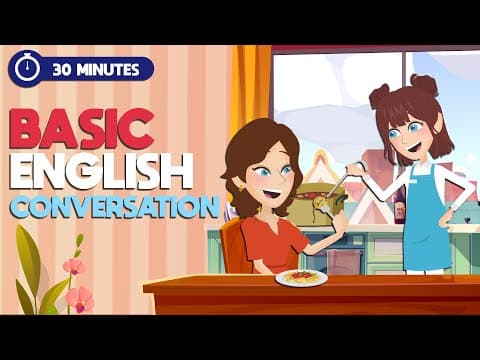 English Speaking Conversations Practice to Learn English | 30 Minutes to Learn English Everyday thumbnail