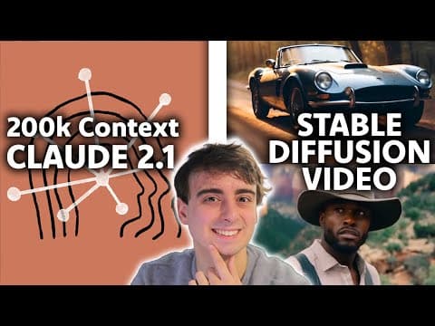 What Are the Key Features of Claude 2.1 and Stable Video Diffusion? thumbnail