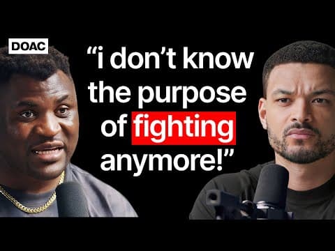 Francis Ngannou Breaks Down Sharing Heartbreaking Story: “I Don’t Know How To Deal With This!” thumbnail