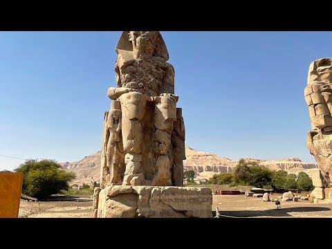 Livestream from the Ramesseum and Colossi of Memnon! thumbnail