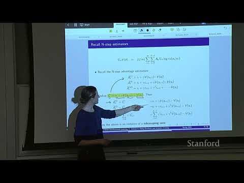 Stanford CS234 Reinforcement Learning I Policy Search 3 I 2024 I Lecture 7 thumbnail