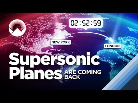 Supersonic Planes are Coming Back (And This Time, They Might Work) thumbnail