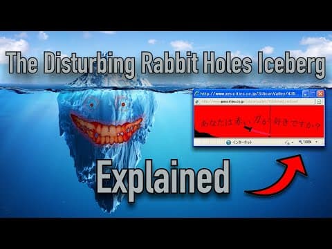The Scariest Internet Rabbit Holes Iceberg Explained thumbnail