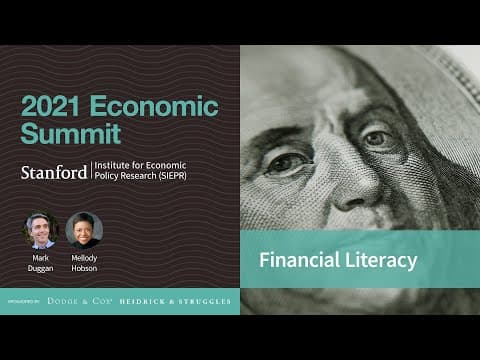 2021 SIEPR Economic Summit: Opening keynote with Mellody Hobson thumbnail