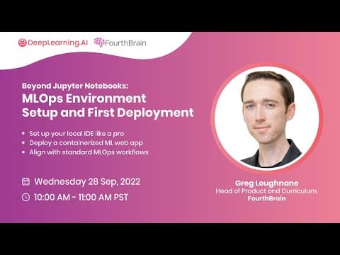 How to Set Up an ML Ops Environment for Deployment thumbnail