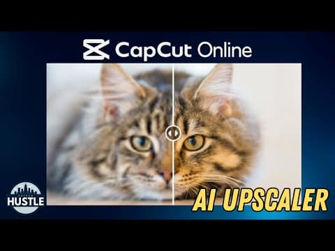 The Best AI Upscaler EVER: 100% FREE Video & Image Upscaler thumbnail