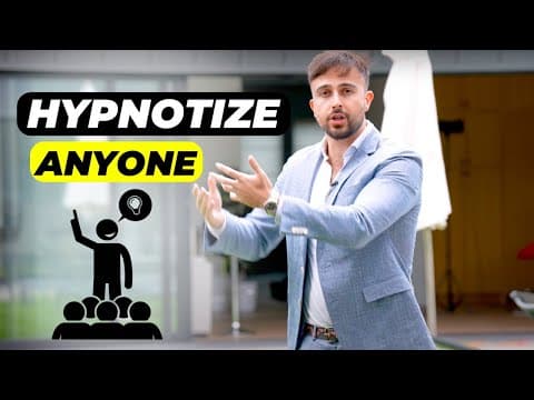 3 EASY STEPS to HYPNOTIZE Someone Through Conversation! thumbnail
