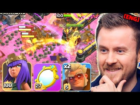 Cloned Queens with Druids are CRAZY in Clan War League thumbnail