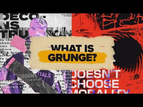 Grunge Effects in Design: Raw, Gritty, and Always in Style! thumbnail