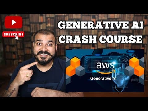Generative AI With LLM Models Crash Course On AWS Cloud thumbnail