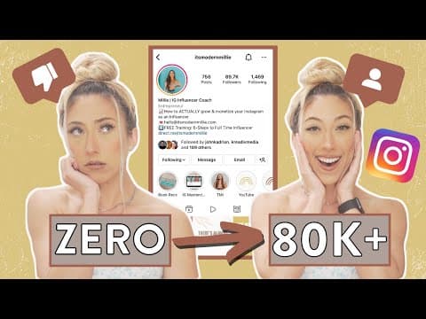 IF I HAD TO START FROM 0, THIS IS WHAT I WOULD DO | DO THIS to Hit 10k Followers On Instagram thumbnail
