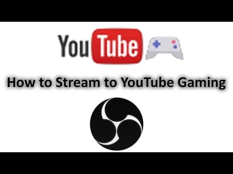 How to Stream on YouTube Gaming Using OBS thumbnail