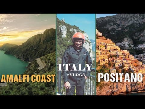 Riding through Amalfi Coast, Italy | Positano thumbnail