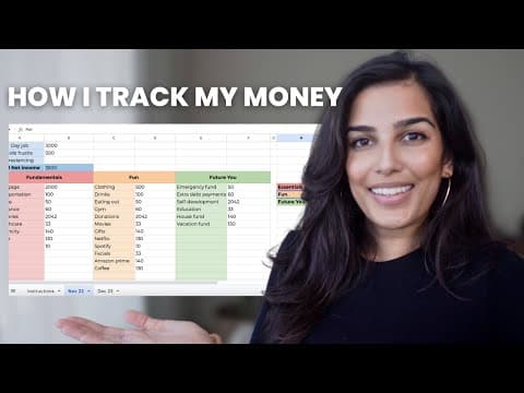 ACCOUNTANT EXPLAINS: How I manage my money on payday: Income, Expenses & Savings thumbnail