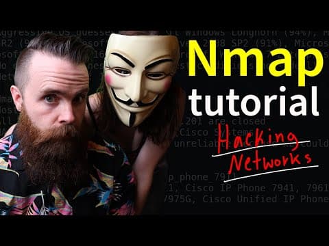 Nmap Tutorial to find Network Vulnerabilities thumbnail