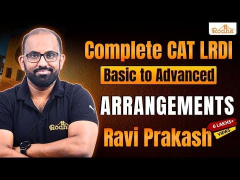 Linear and Cicular Arrangement - I for CAT 2021 I Logical Reasoning Preparation I Basic to Advance thumbnail